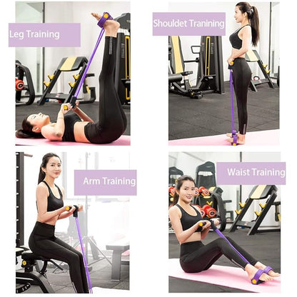 Extra Strong Multi-Function Yoga Pedal Puller Resistance Band for Yoga, Fitness & Home Gym